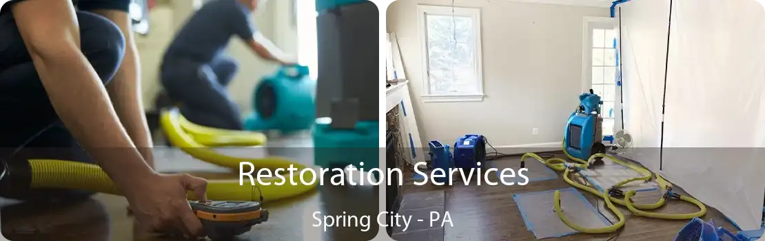 Restoration Services Spring City - PA