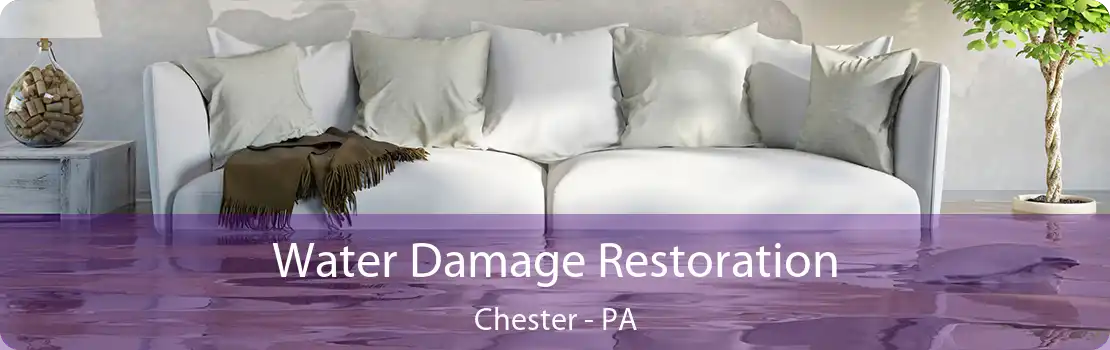 Water Damage Restoration Chester - PA