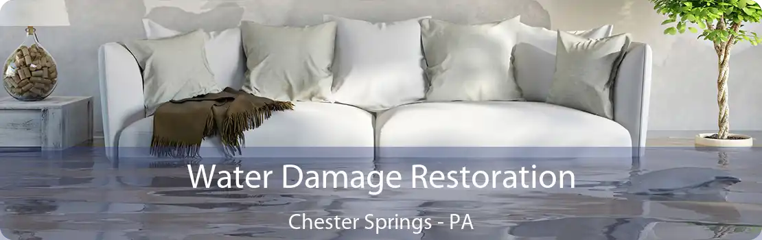 Water Damage Restoration Chester Springs - PA