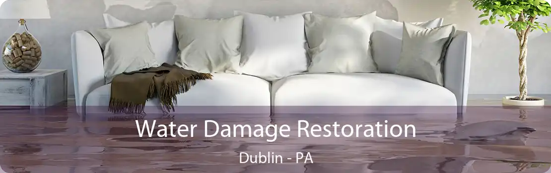 Water Damage Restoration Dublin - PA