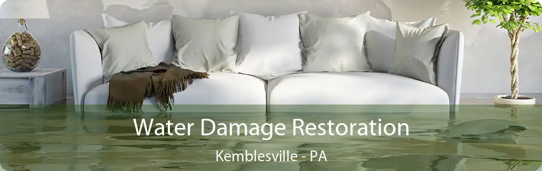 Water Damage Restoration Kemblesville - PA