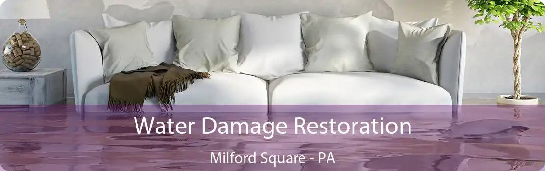 Water Damage Restoration Milford Square - PA